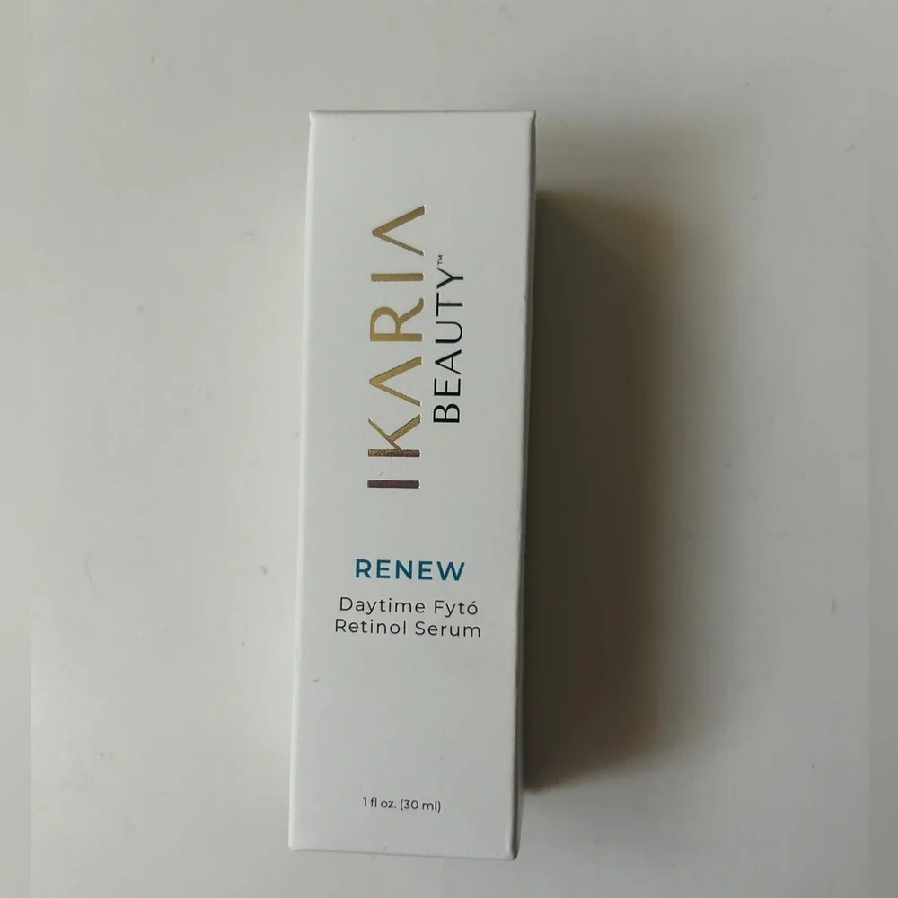 Ikaria Beauty Renew Daytime Fyto Retinol Serum 1 oz / 30 mL - New in Box!